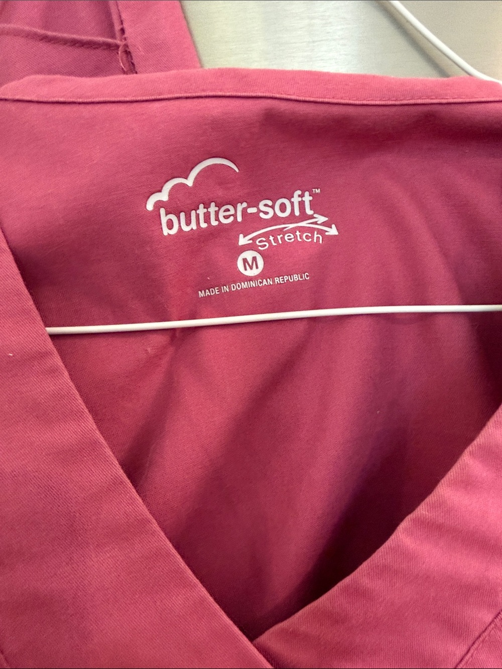 Butter Women's Two-Piece Scrub Set - Rose Red - Picture 2 of 3